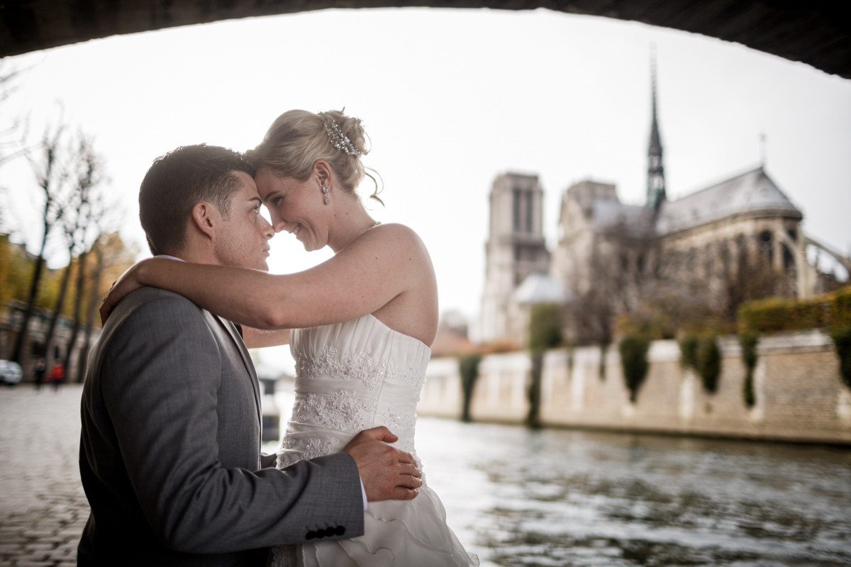 All the family gathered at Chapelle expiatoire in Paris for the wedding