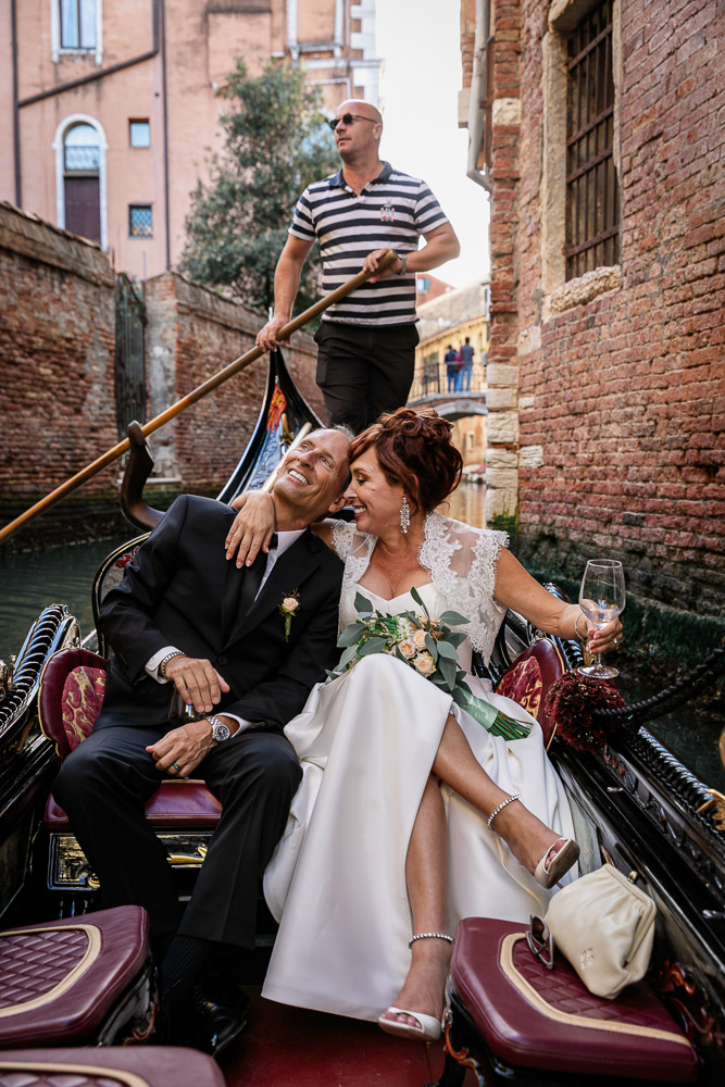 the famous romantic cruise in a gondola