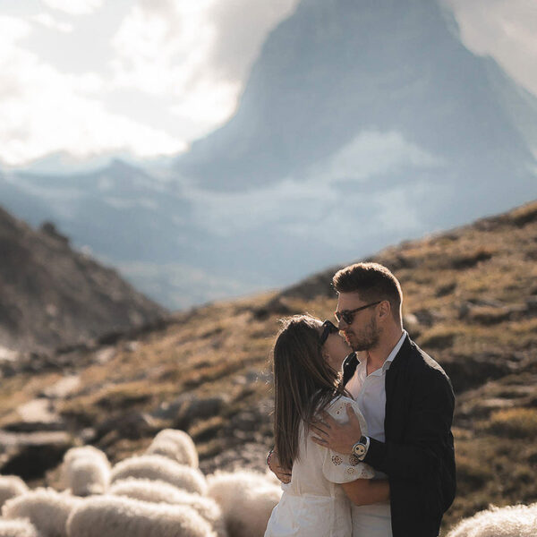 A wedding in th ehill of Ireland